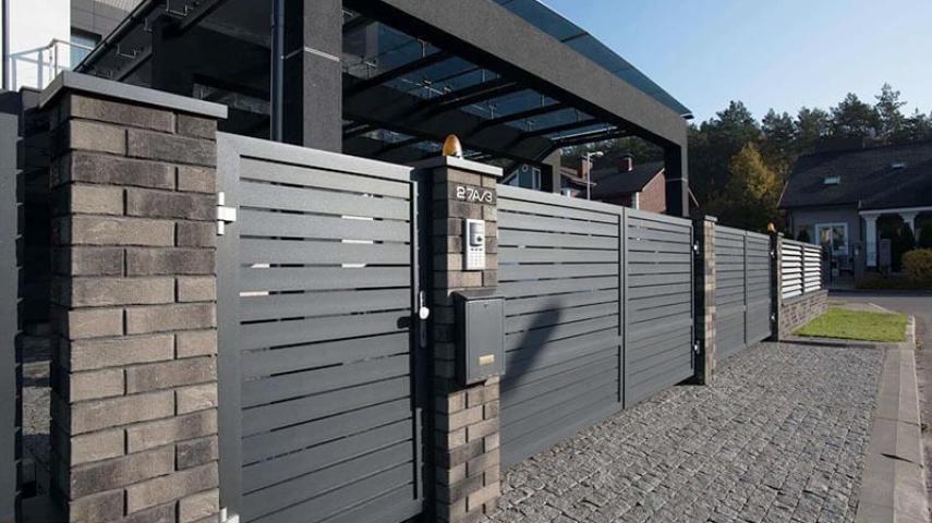 ворота с калиткой в Красногвардейском